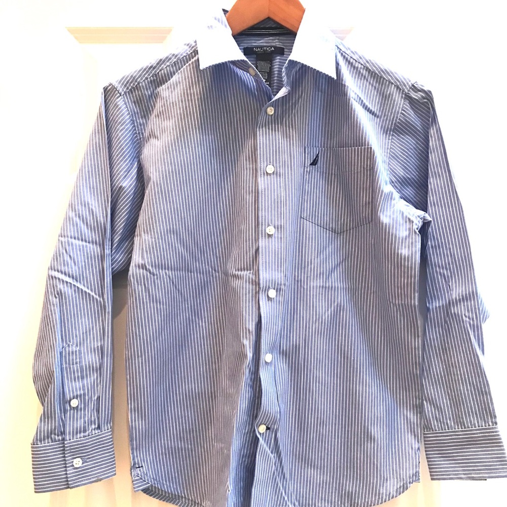 Nautica boys button down shirt